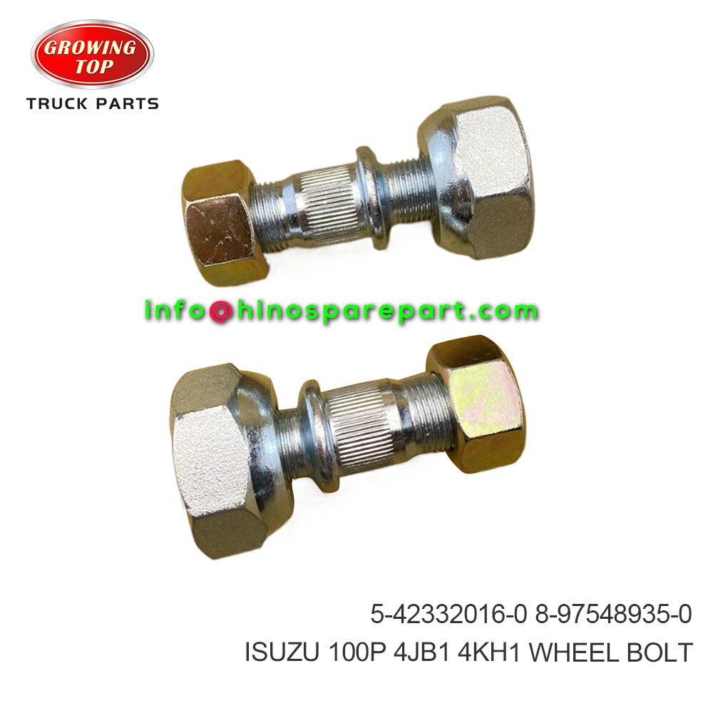 ISUZU 100P 4JB1 4KH1 WHEEL BOLT  5-42332016-0