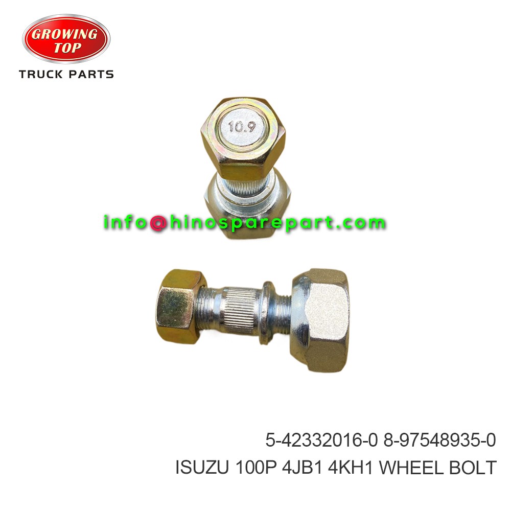 ISUZU 100P 4JB1 4KH1 WHEEL BOLT  5-42332016-0