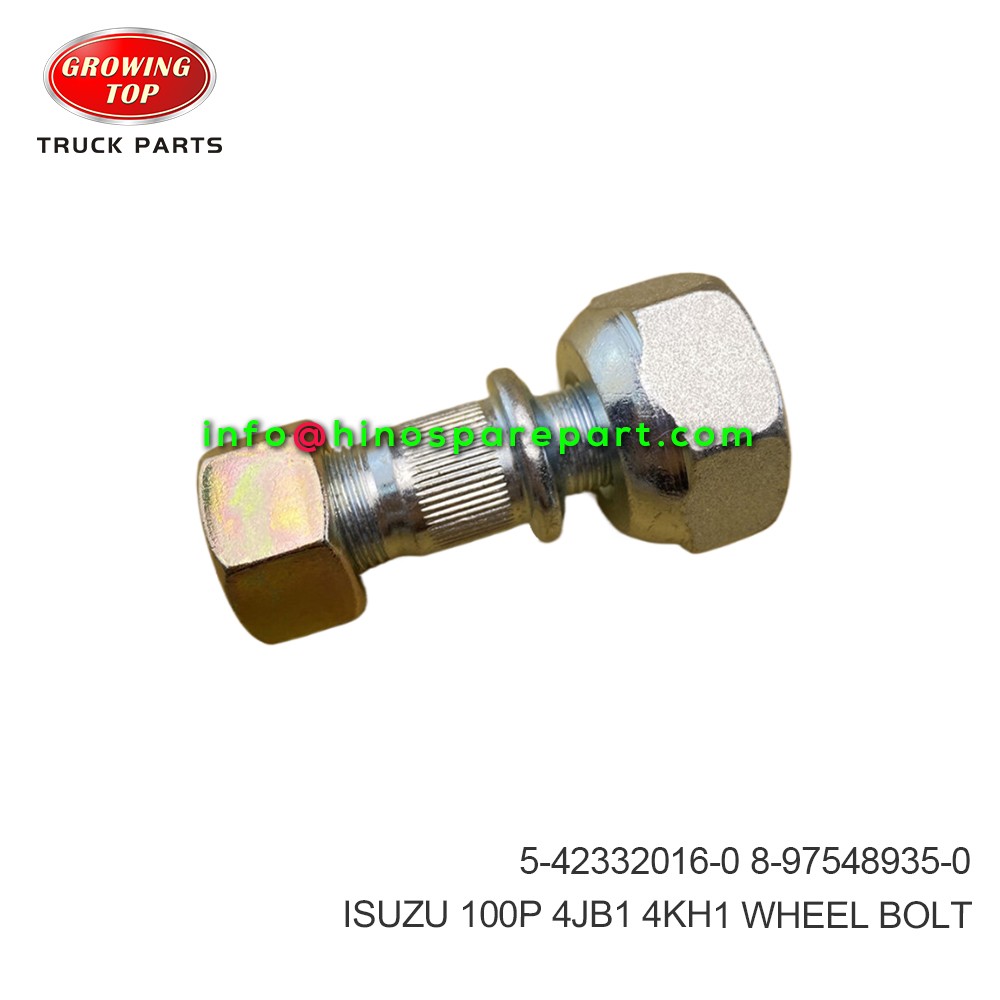 ISUZU 100P 4JB1 4KH1 WHEEL BOLT  5-42332016-0