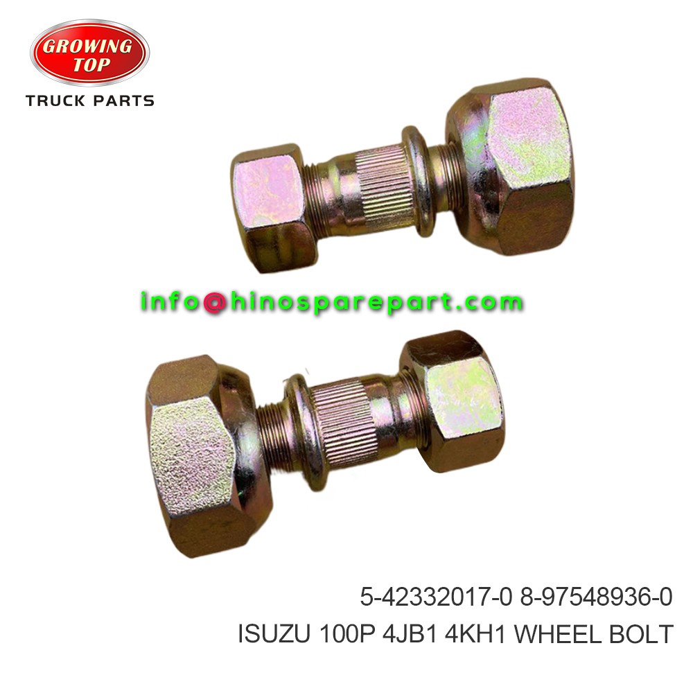 ISUZU 100P 4JB1 4KH1 WHEEL BOLT  5-42332017-0 