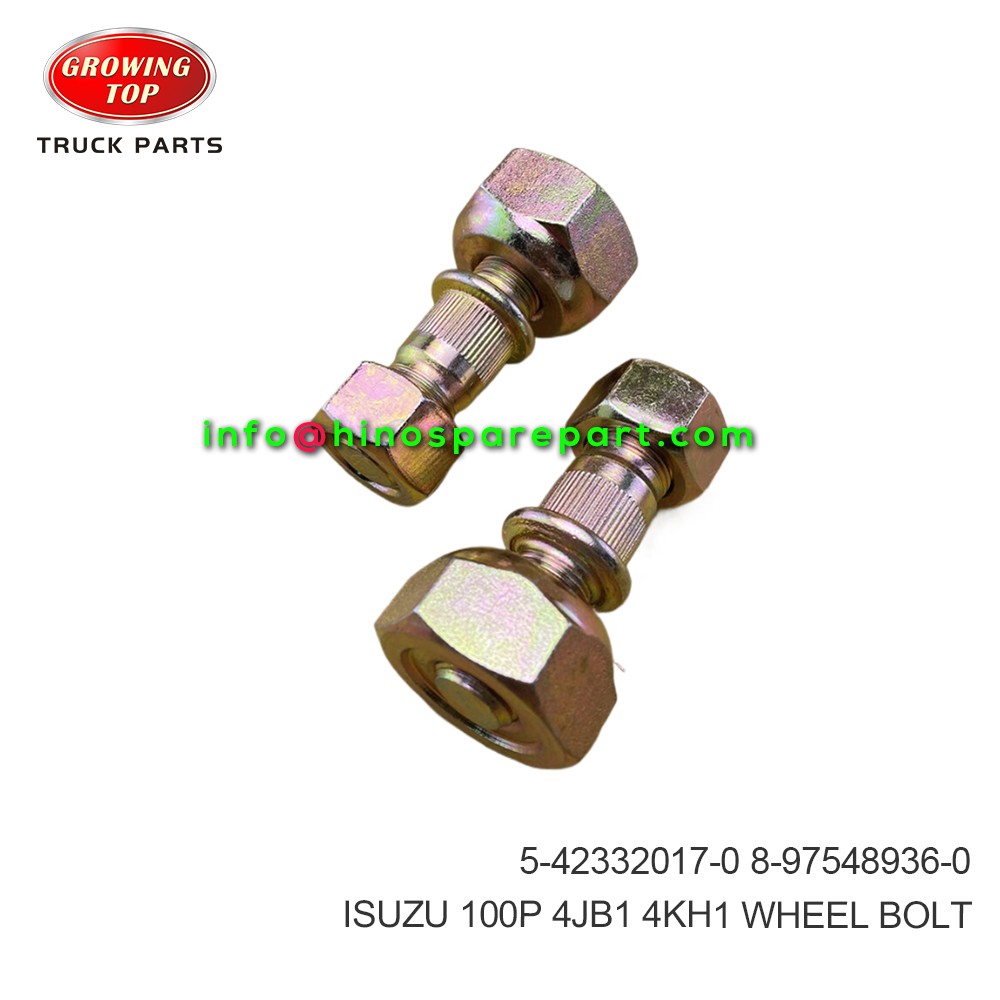 ISUZU 100P 4JB1 4KH1 WHEEL BOLT  5-42332017-0 