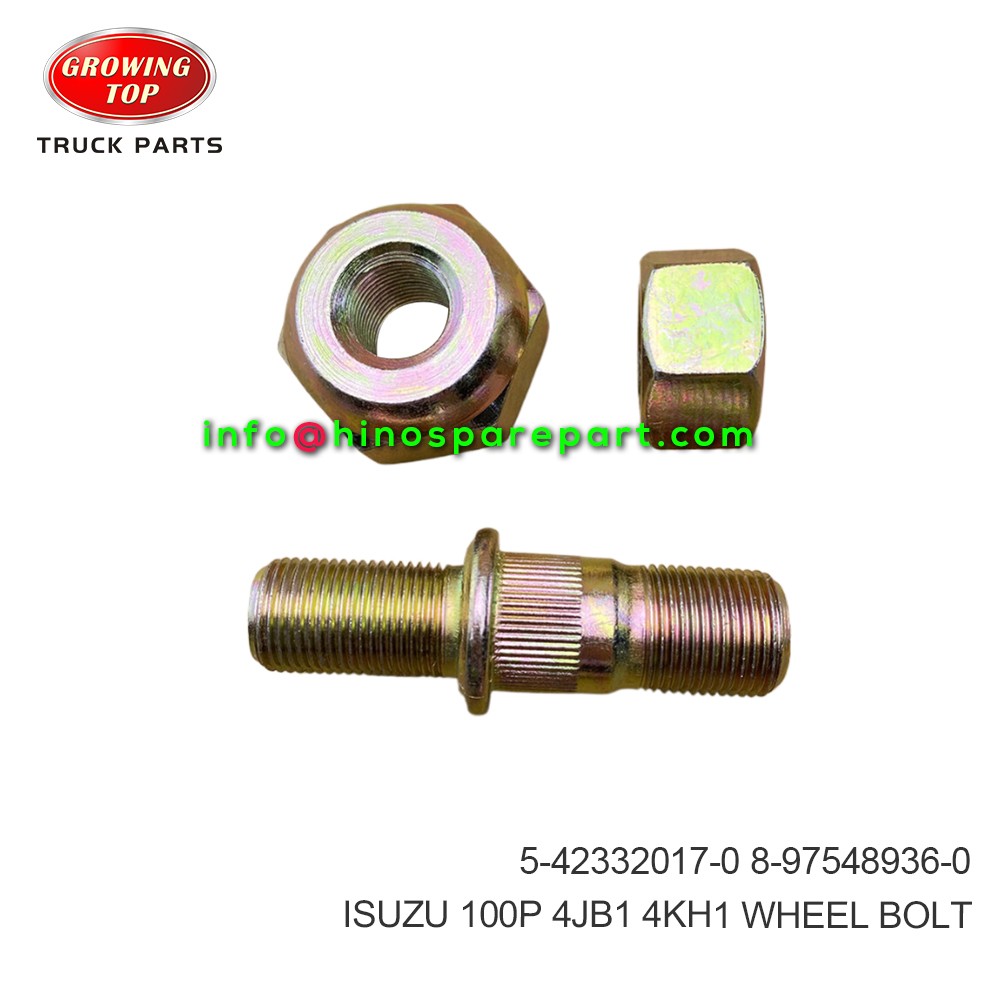 ISUZU 100P 4JB1 4KH1 WHEEL BOLT  5-42332017-0 