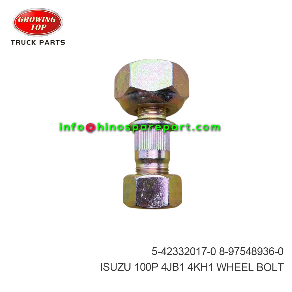 ISUZU 100P 4JB1 4KH1 WHEEL BOLT  5-42332017-0 