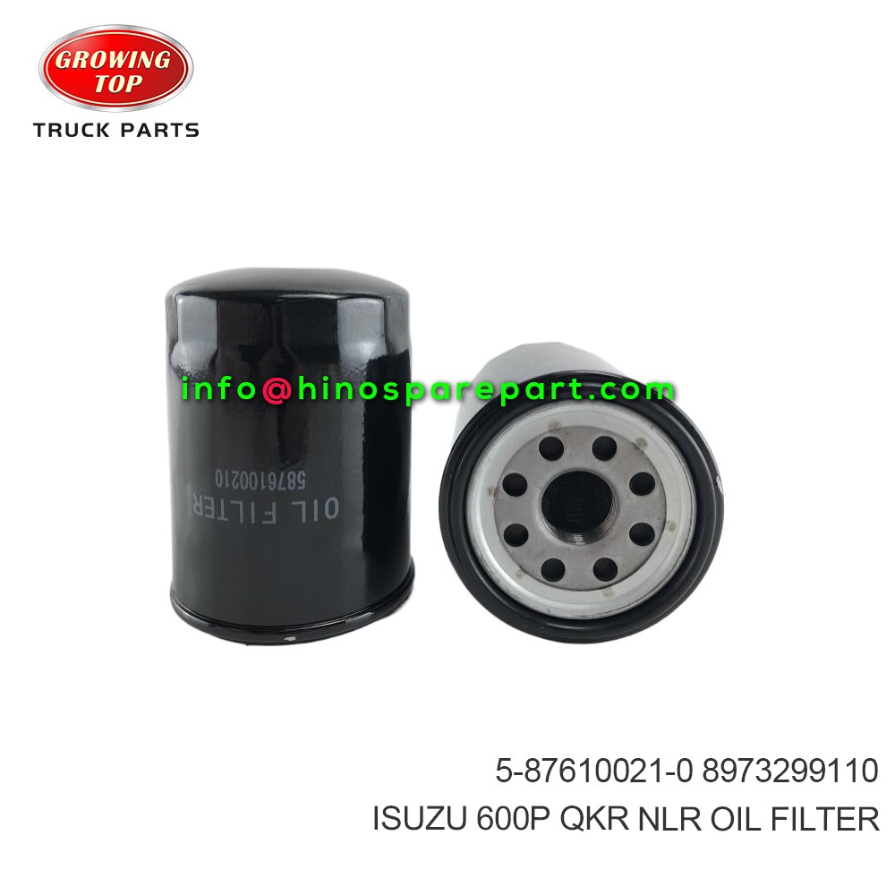 ISUZU 600P QKR NLR  OIL FILTER  5-87610021-0