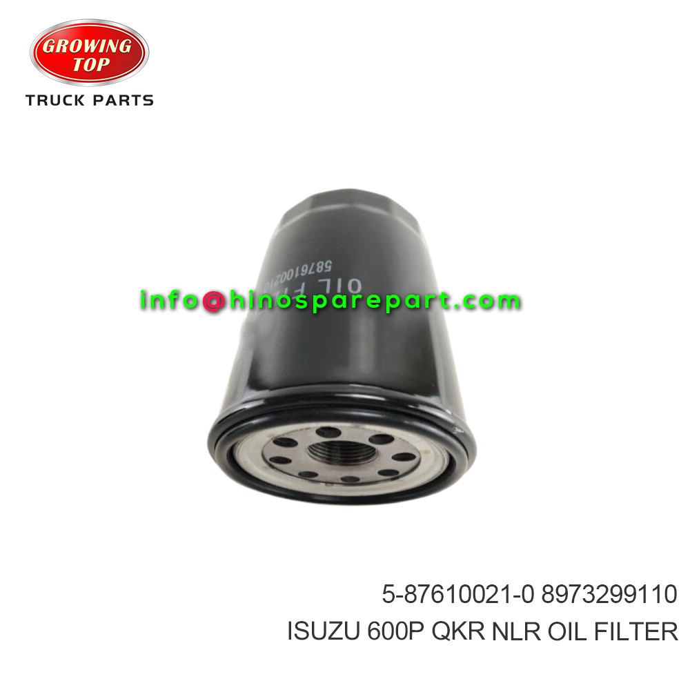 ISUZU 600P QKR NLR  OIL FILTER  5-87610021-0