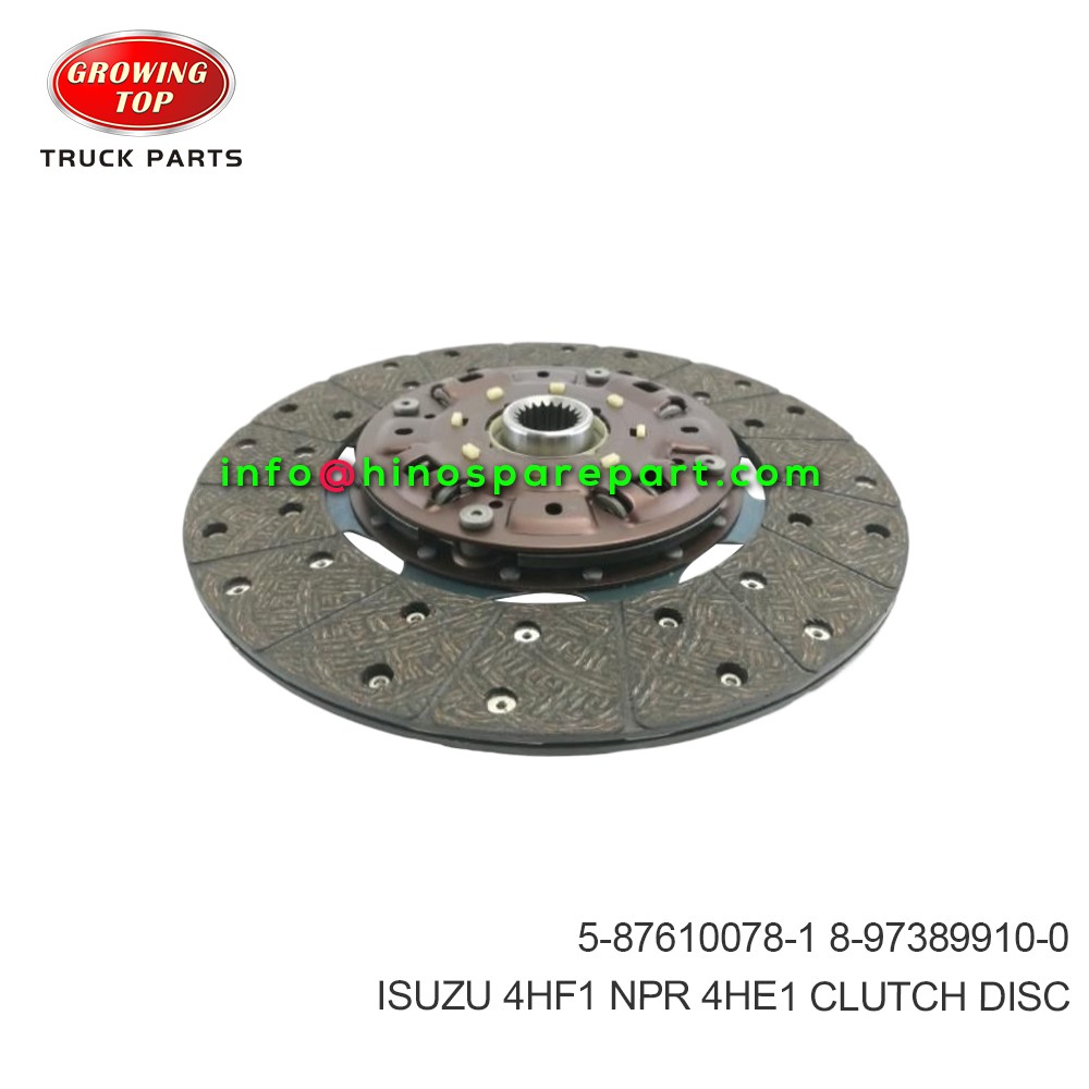 ISUZU 4HF1 NPR 4HE1 CLUTCH DISC  5-87610078-1