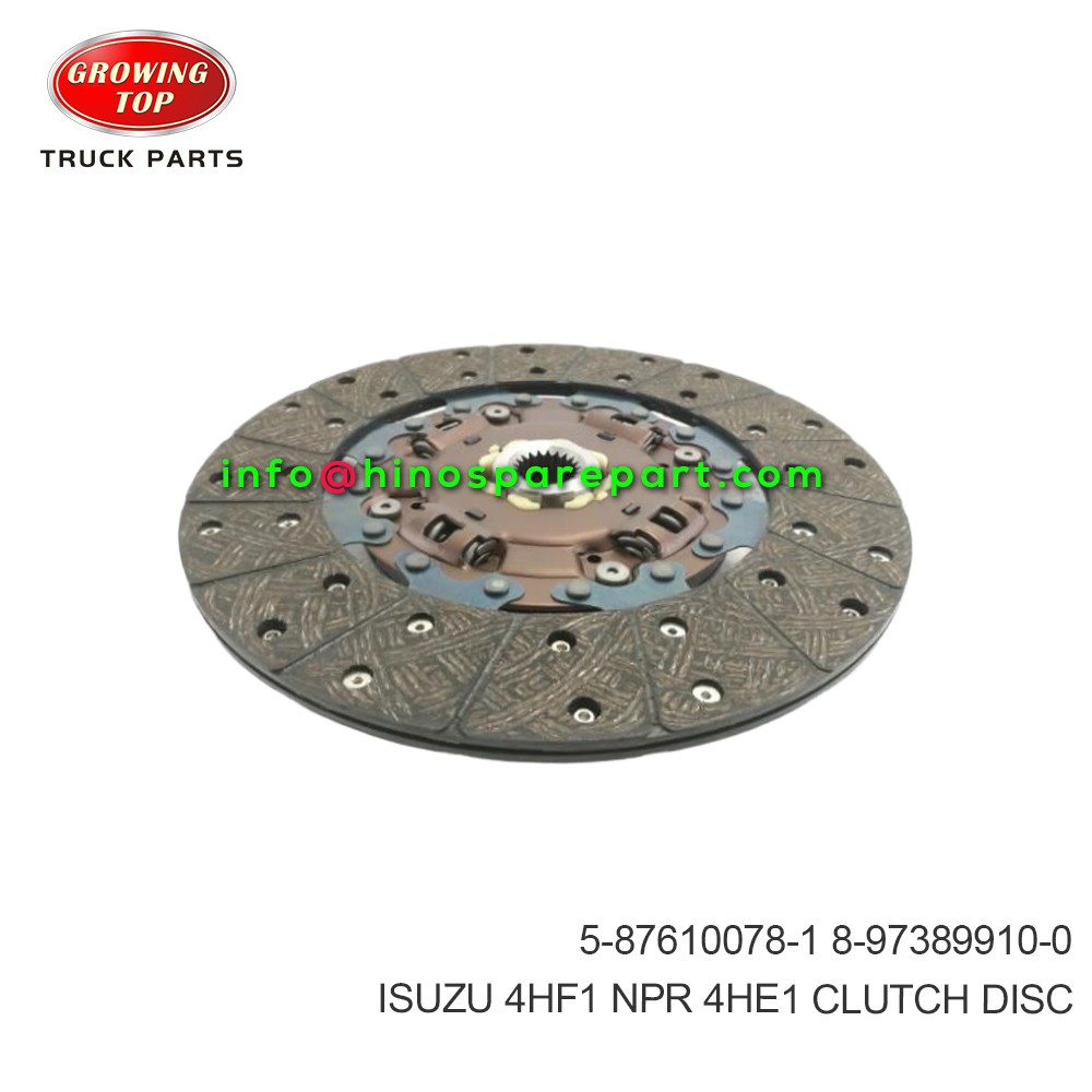 ISUZU 4HF1 NPR 4HE1 CLUTCH DISC  5-87610078-1