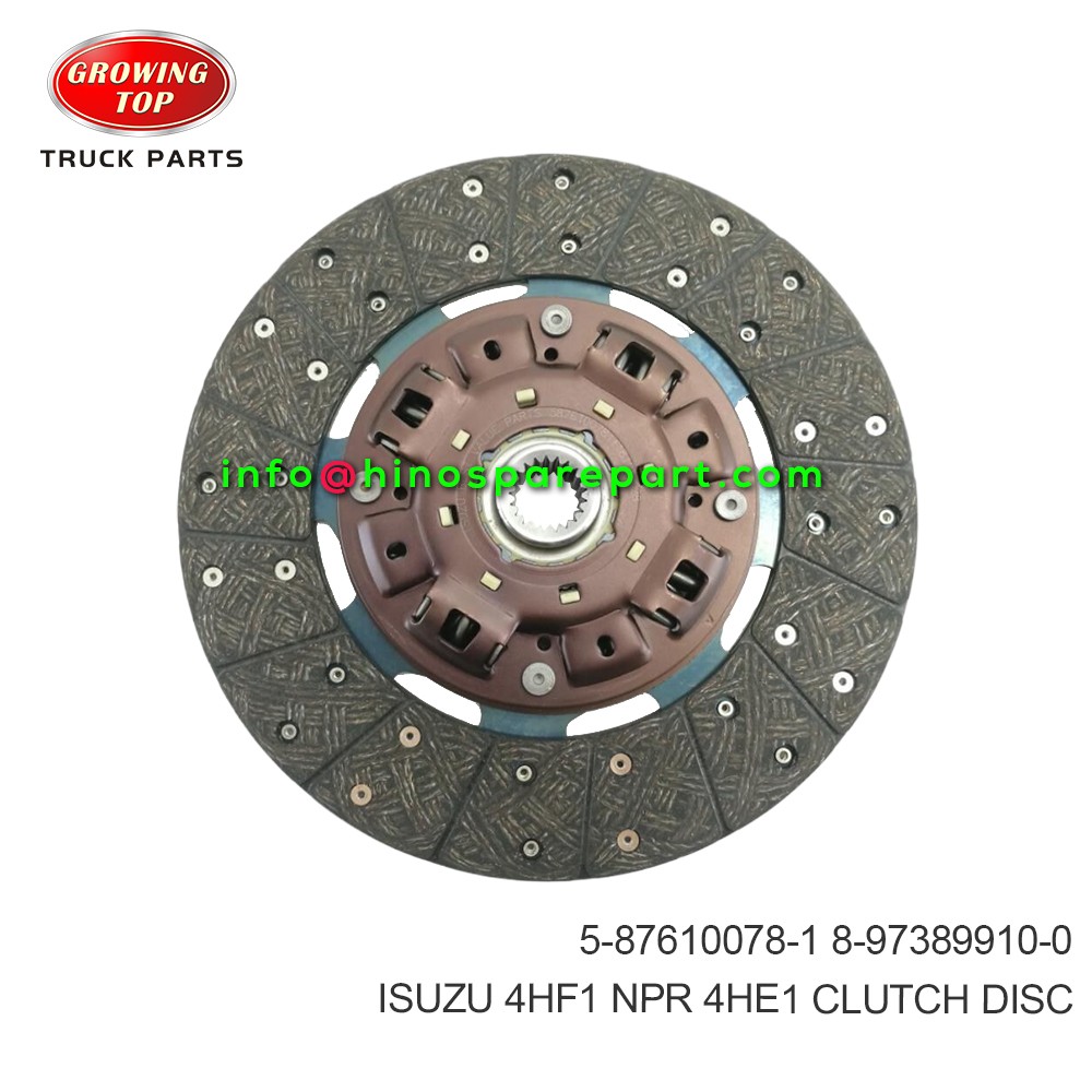 ISUZU 4HF1 NPR 4HE1 CLUTCH DISC  5-87610078-1