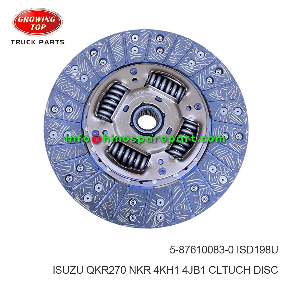 ISUZU QKR270 NKR 4KH1 4JB1 CLUTCH DISC 5-87610083-0