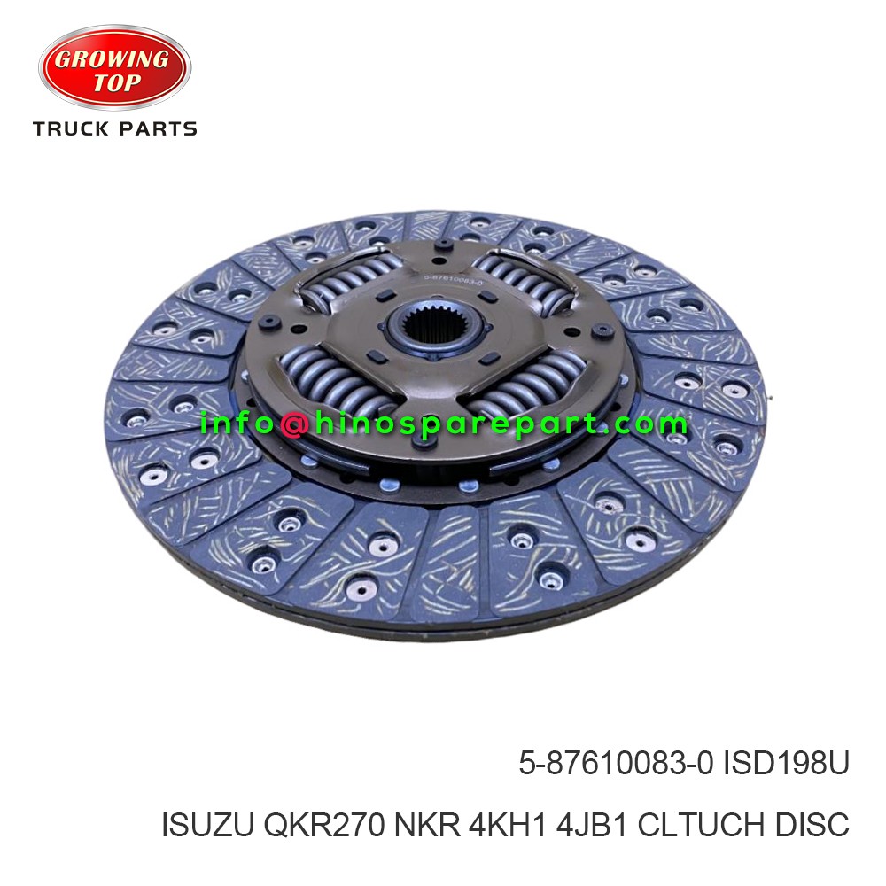 ISUZU QKR270 NKR 4KH1 4JB1 CLUTCH DISC 5-87610083-0