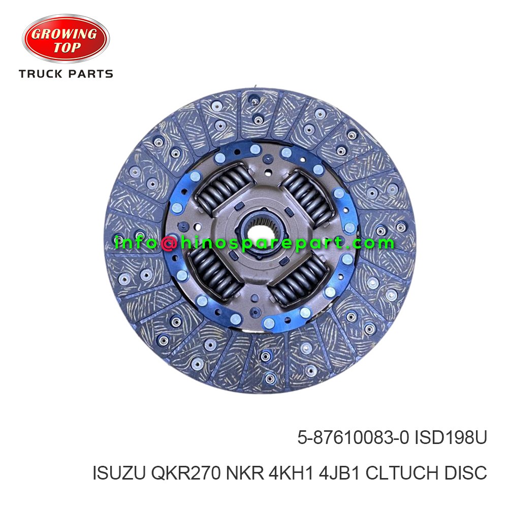 ISUZU QKR270 NKR 4KH1 4JB1 CLUTCH DISC 5-87610083-0