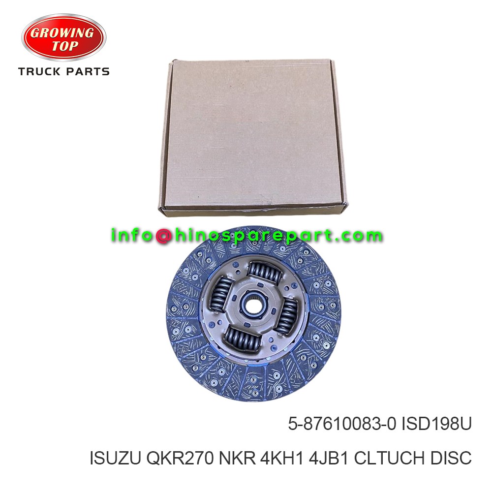 ISUZU QKR270 NKR 4KH1 4JB1 CLUTCH DISC 5-87610083-0