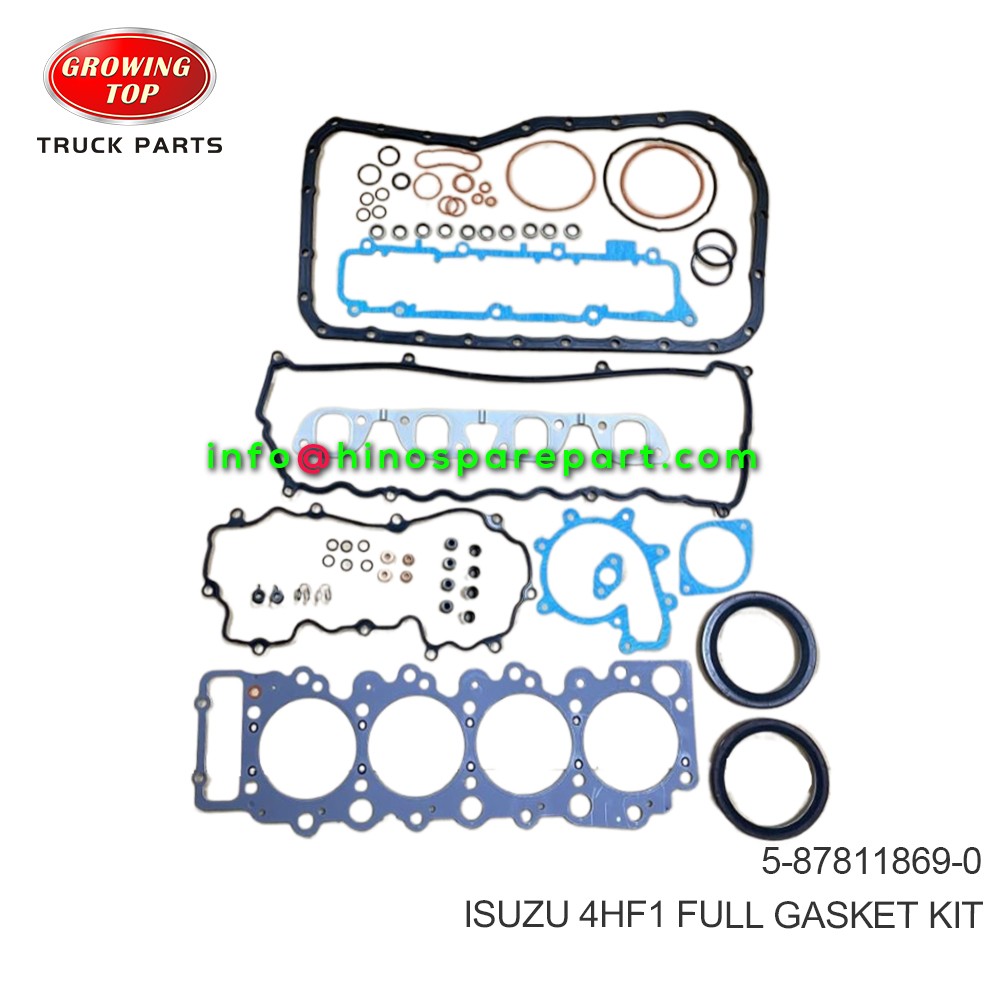 ISUZU 4HF1  FULL GASKET KIT  5-87811869-0