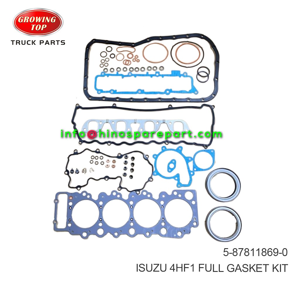 ISUZU 4HF1  FULL GASKET KIT  5-87811869-0