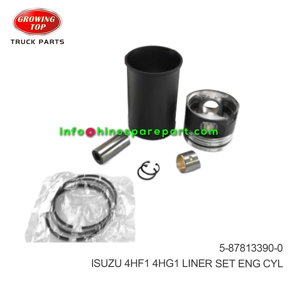 ISUZU 4HF1 4HG1  LINER SET ENG CYL  5-87813390-0