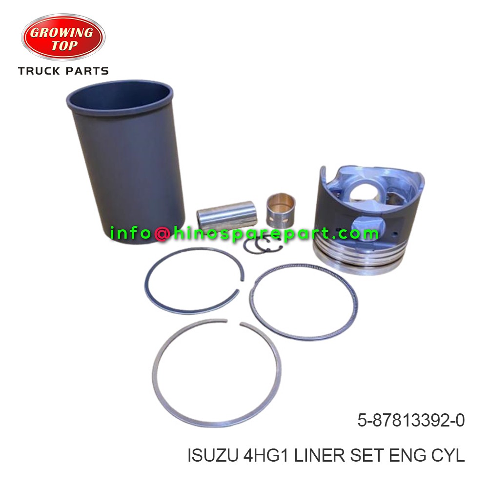 ISUZU 4HG1 LINER SET ENG CYL  5-87813392-0