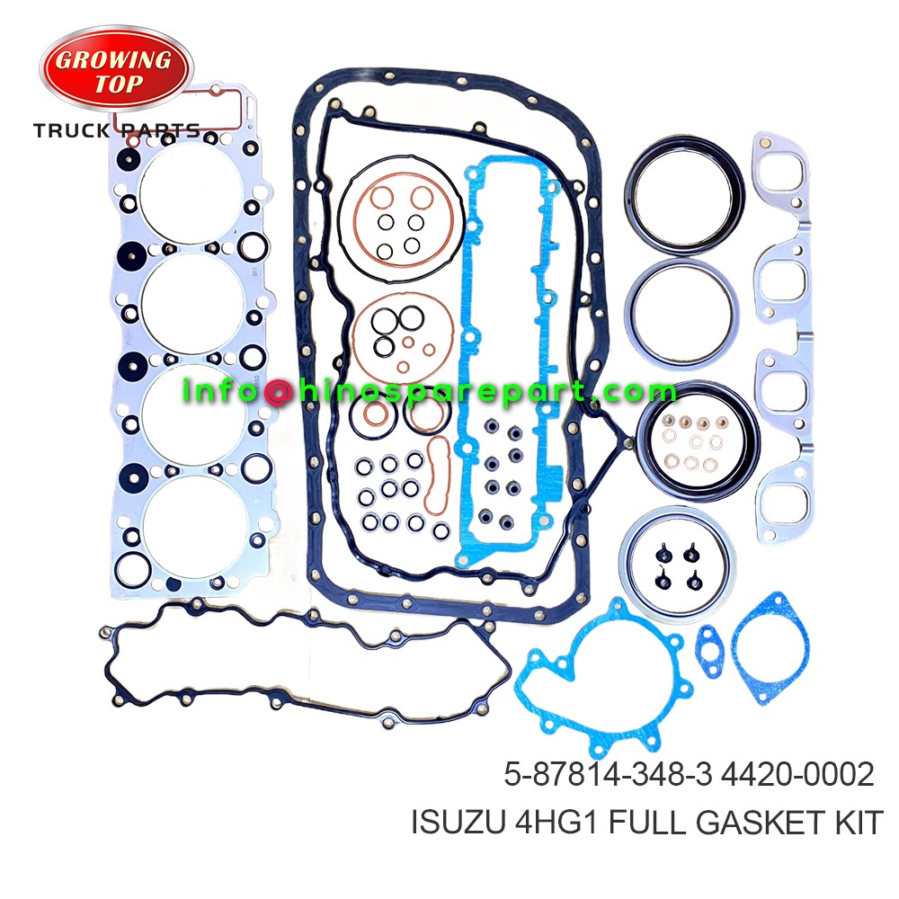 ISUZU 4HG1 FULL GASKET KIT 5-87814-348-3