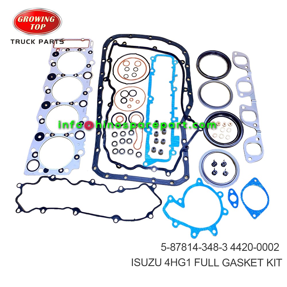 ISUZU 4HG1 FULL GASKET KIT 5-87814-348-3