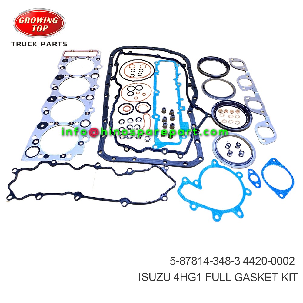 ISUZU 4HG1 FULL GASKET KIT 5-87814-348-3