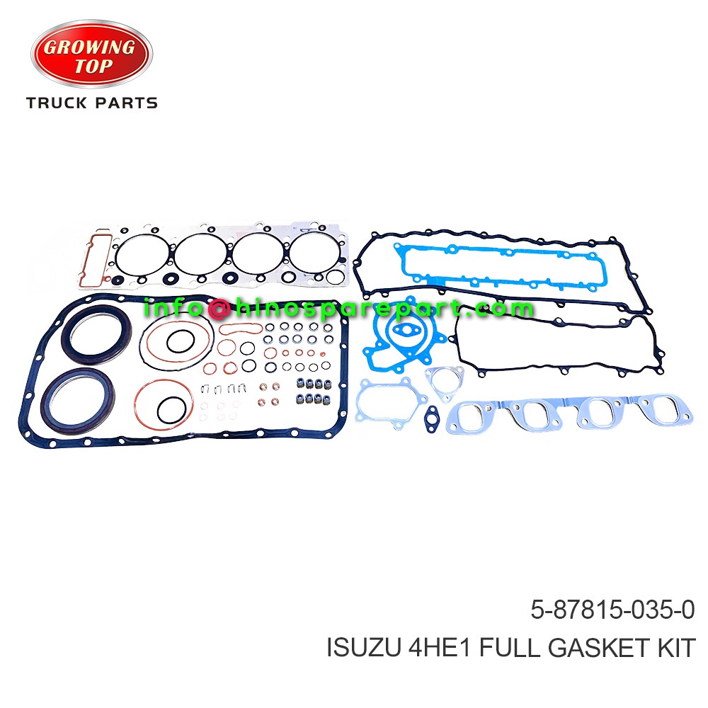 ISUZU 4HE1  FULL GASKET KIT  5-87815-035-0