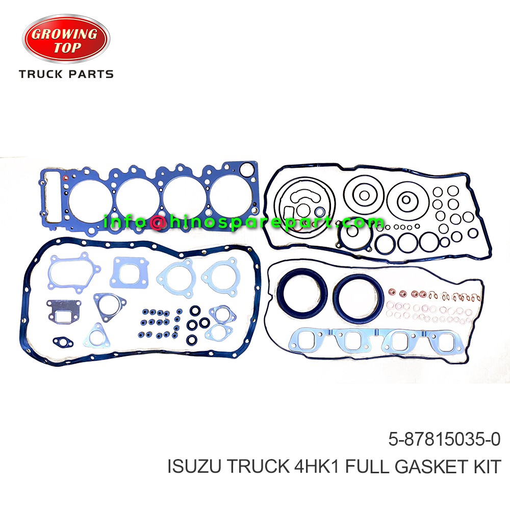 ISUZU TRUCK  4HK1  FULL GASKET KIT  5-87815035-0