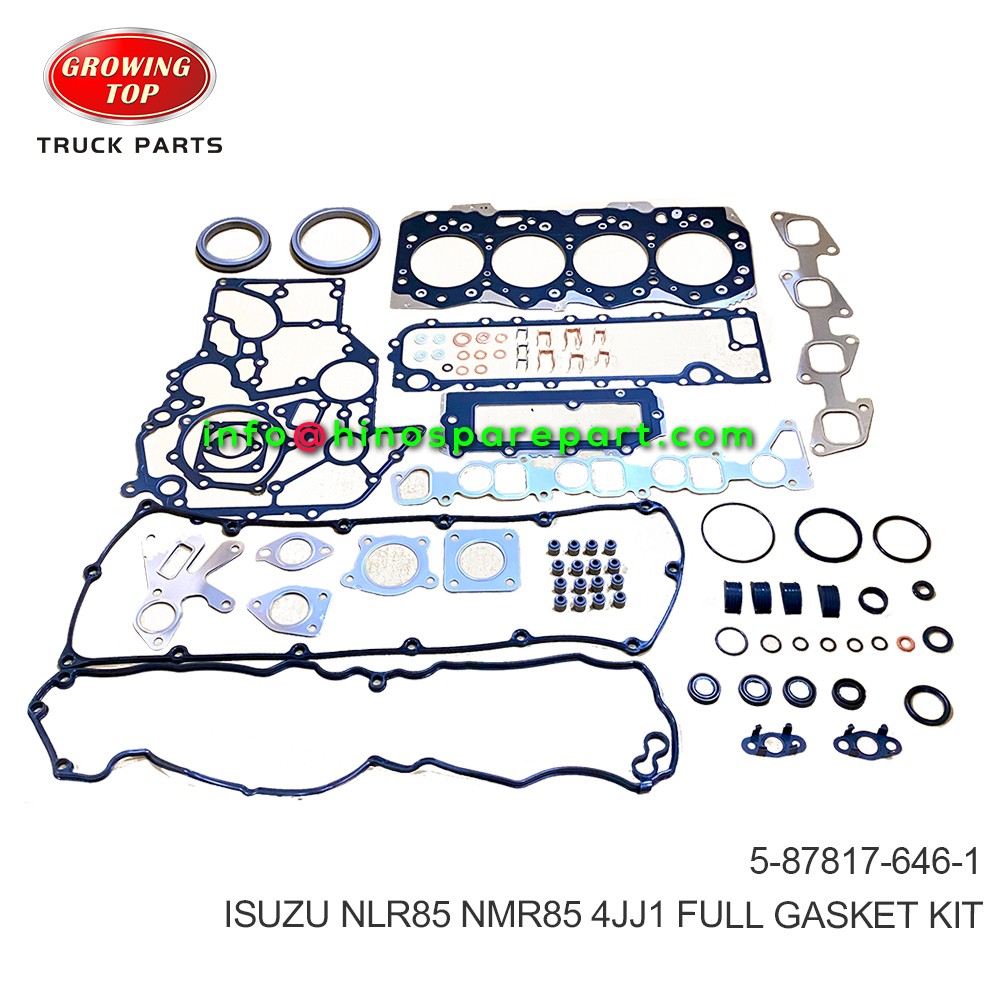 ISUZU NLR85 NMR85 4JJ1  FULL GASKET KIT  5-87817-646-1