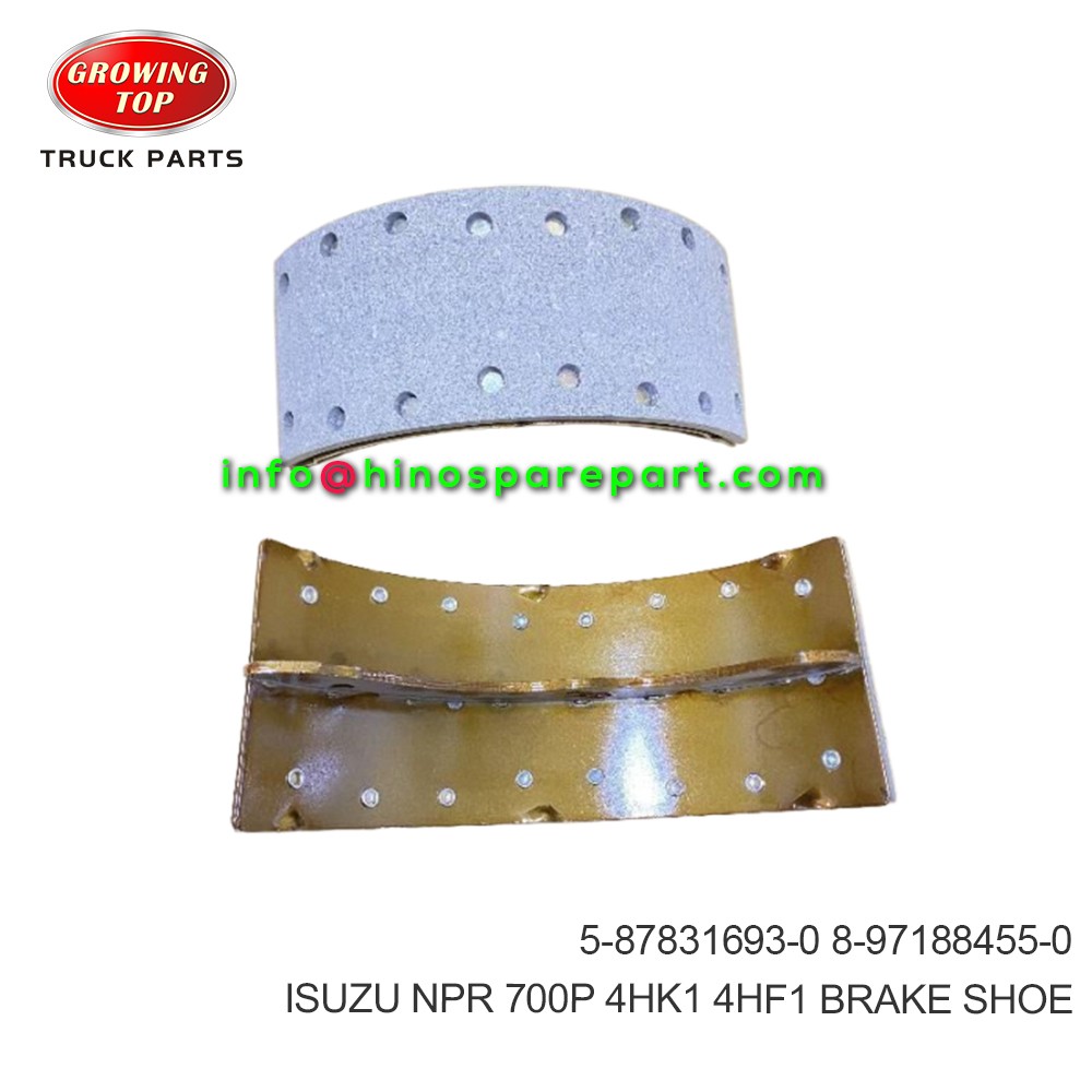 ISUZU NPR 700P 4HK1 4HF1  BRAKE SHOE  5-87831693-0