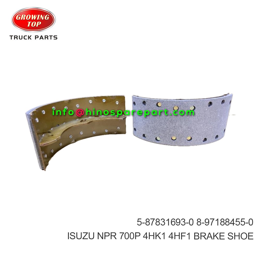 ISUZU NPR 700P 4HK1 4HF1  BRAKE SHOE  5-87831693-0