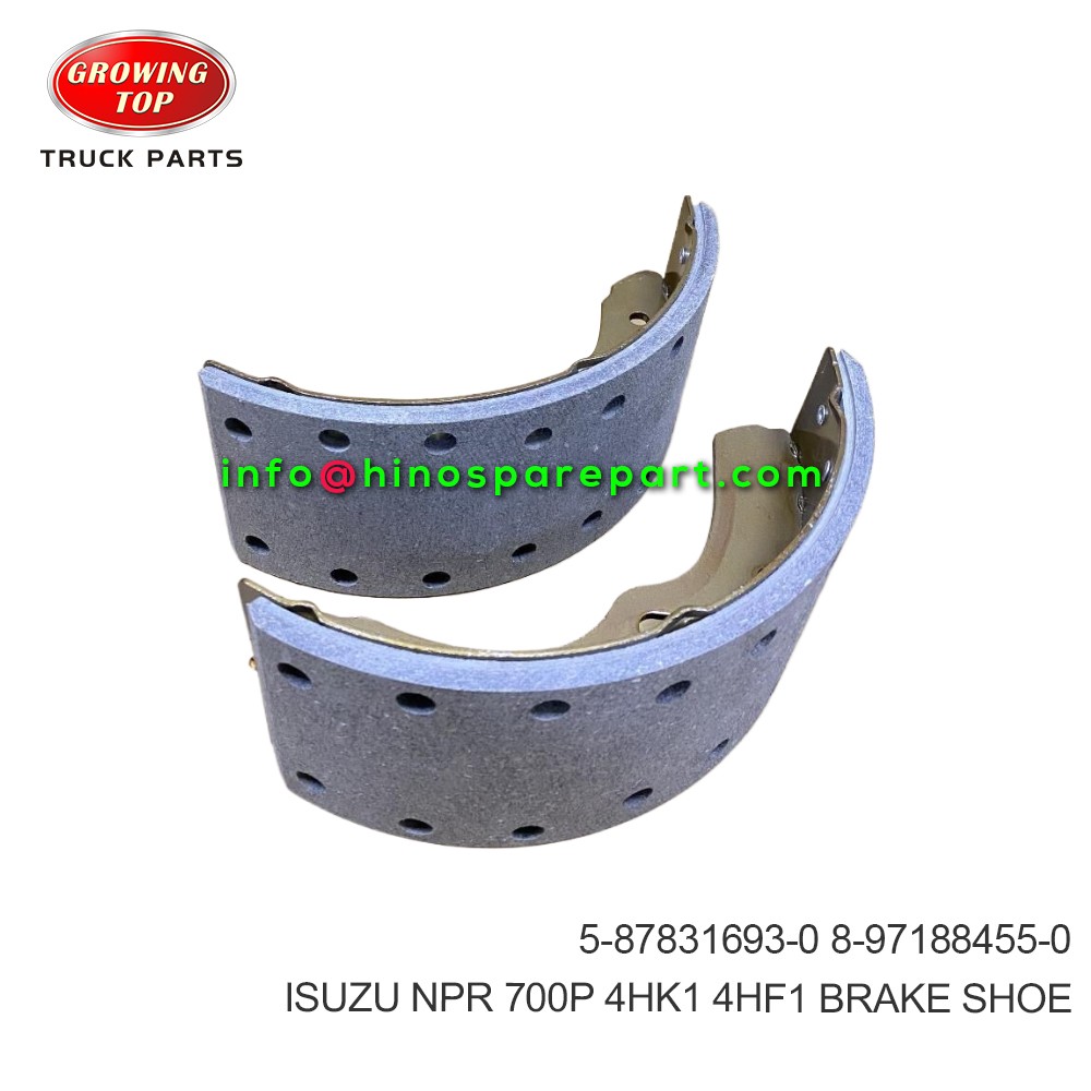 ISUZU NPR 700P 4HK1 4HF1  BRAKE SHOE  5-87831693-0