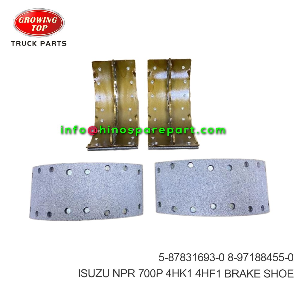 ISUZU NPR 700P 4HK1 4HF1  BRAKE SHOE  5-87831693-0