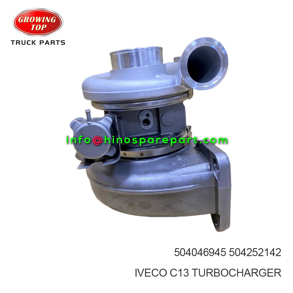 IVECO C13 TURBOCHARGER 504046945