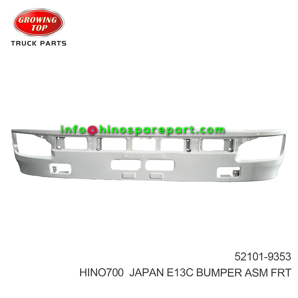 HINO700 JAPAN E13C  BUMPER ASM,FRT  52101-9353