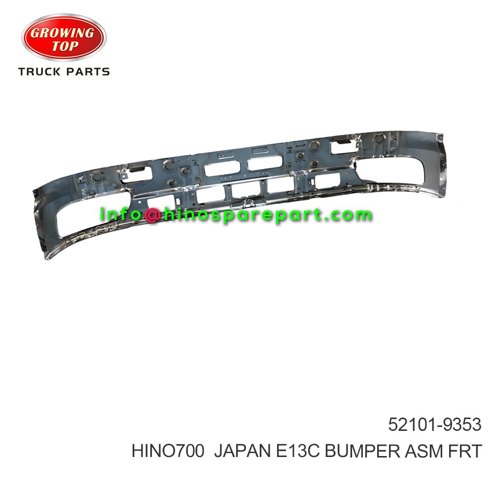 HINO700 JAPAN E13C  BUMPER ASM,FRT  52101-9353