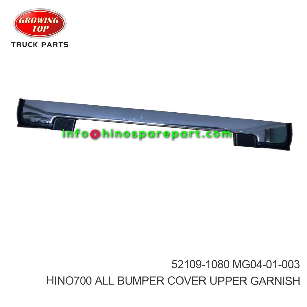 HINO700 ALL BUMPER COVER UPPER GARNISH 52109-1080