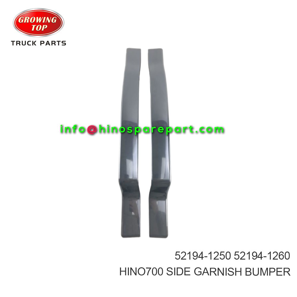 HINO700  SIDE GARNISH,BUMPER  52194-1250  52194-1260