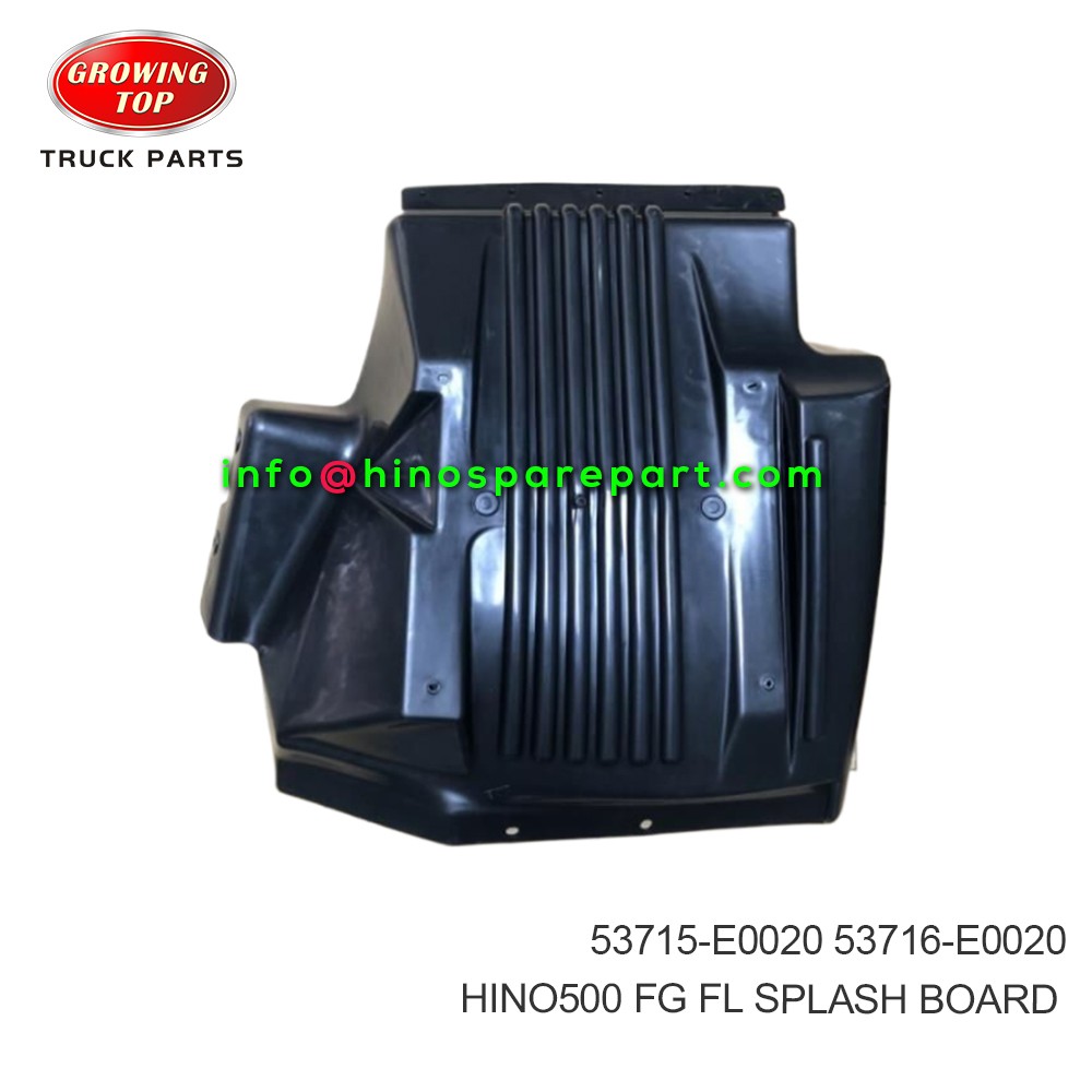 HINO500 FG FL SPLASH BOARD  53715-E0020