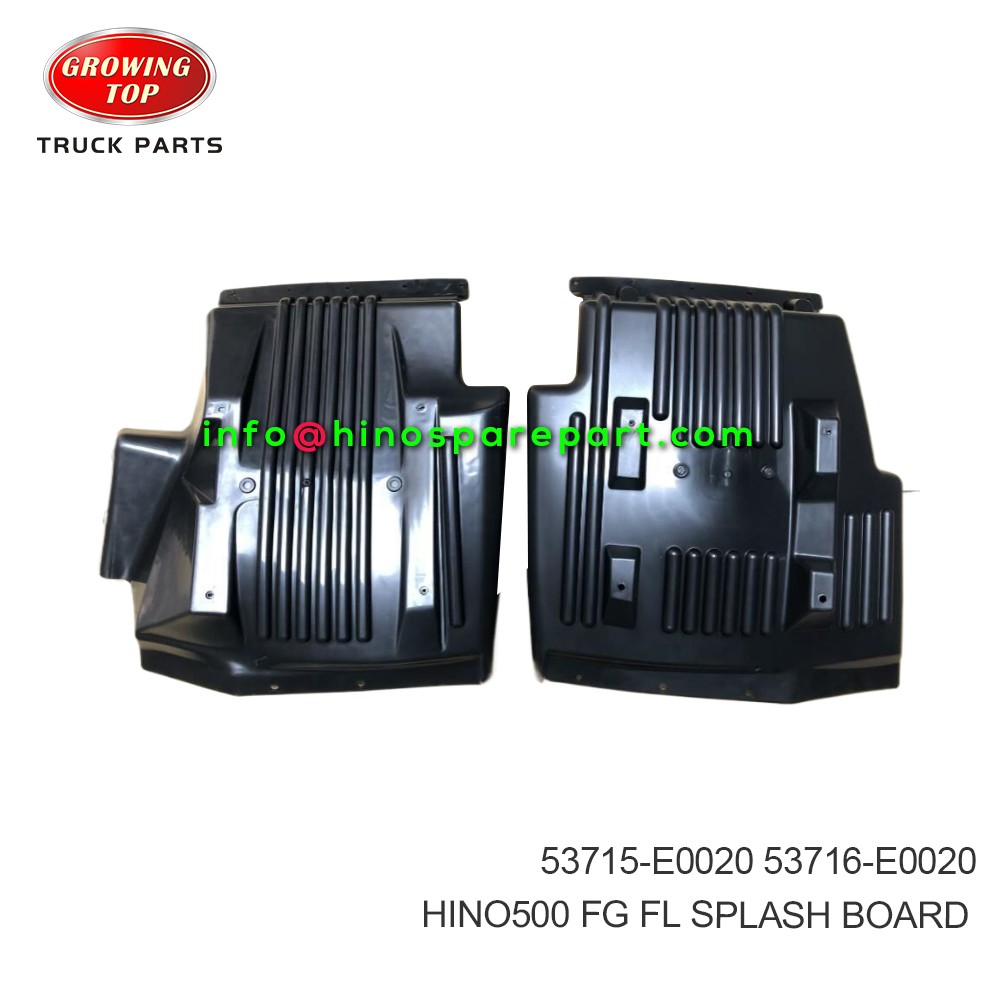 HINO500 FG FL SPLASH BOARD  53715-E0020