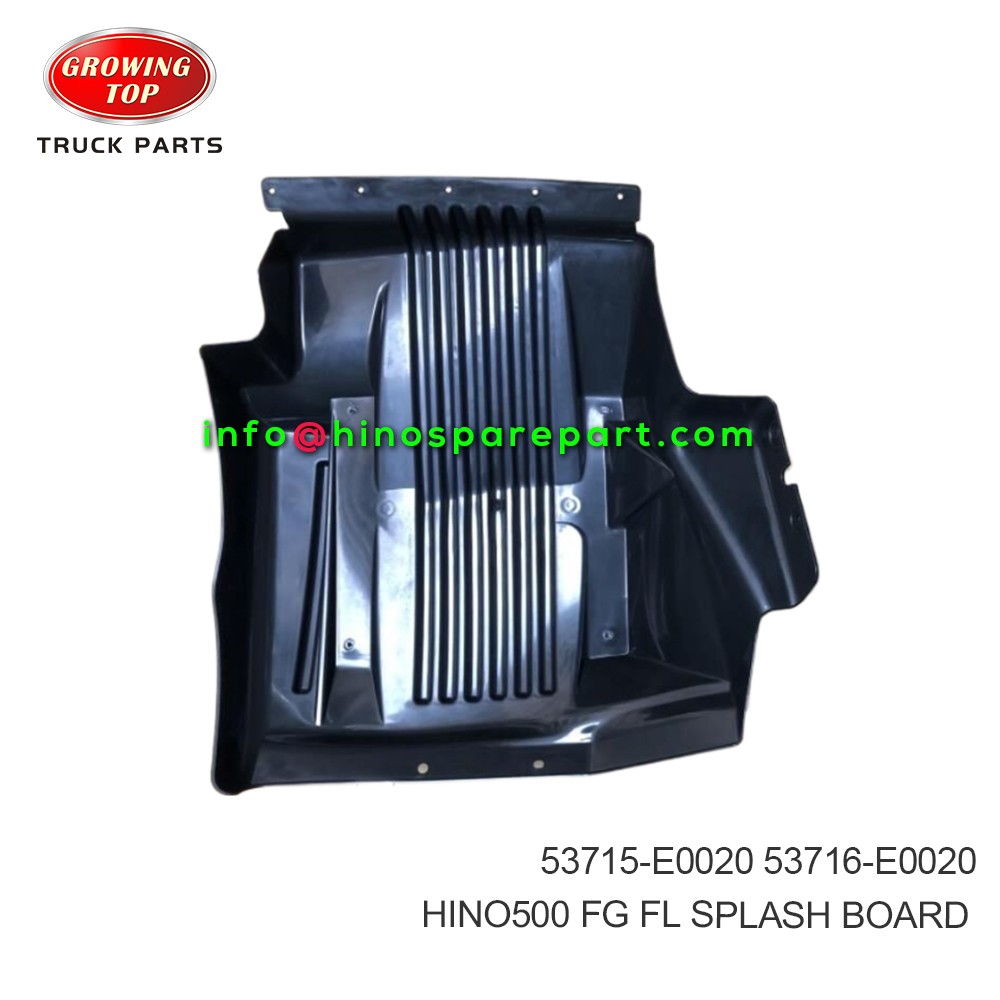 HINO500 FG FL SPLASH BOARD  53715-E0020