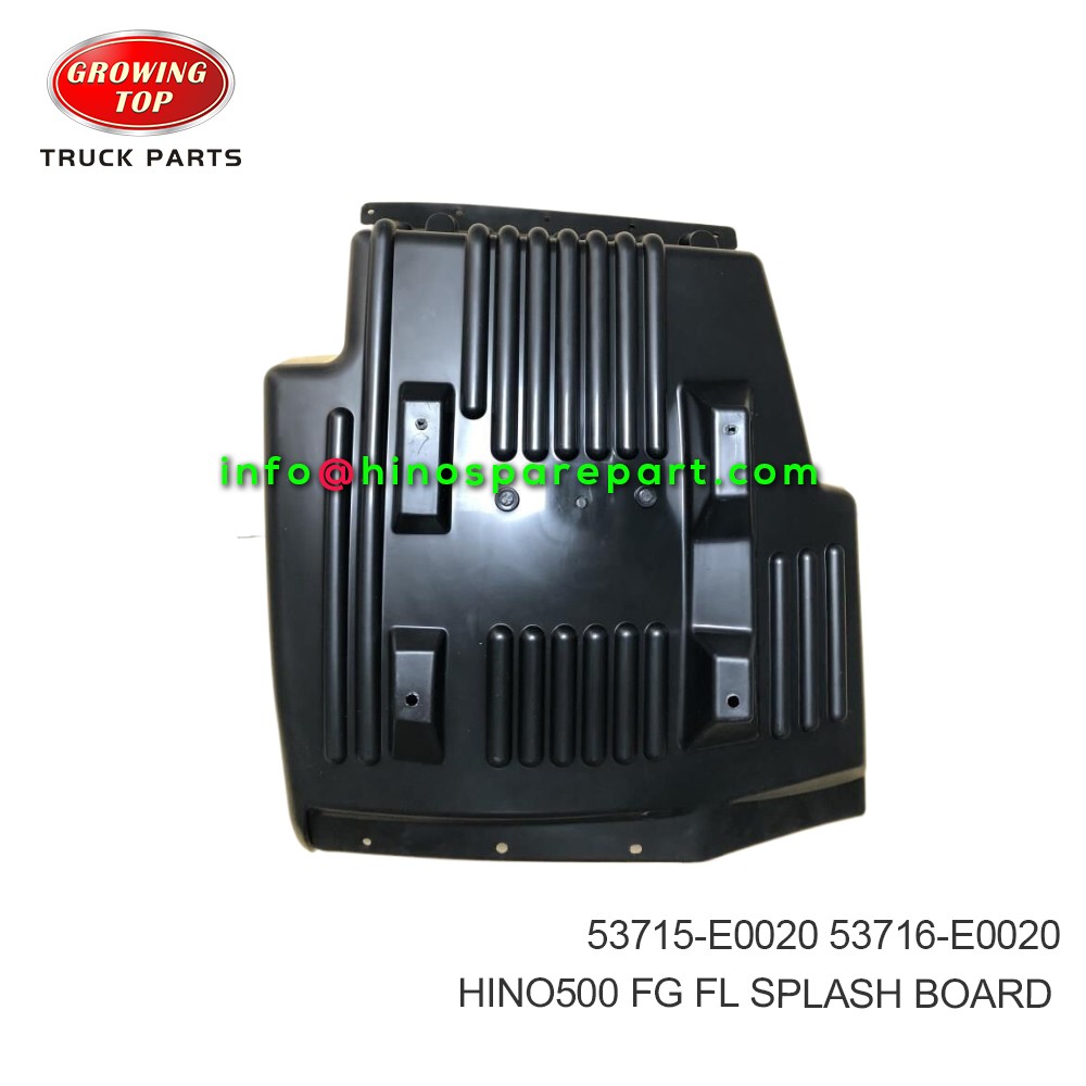 HINO500 FG FL SPLASH BOARD  53715-E0020