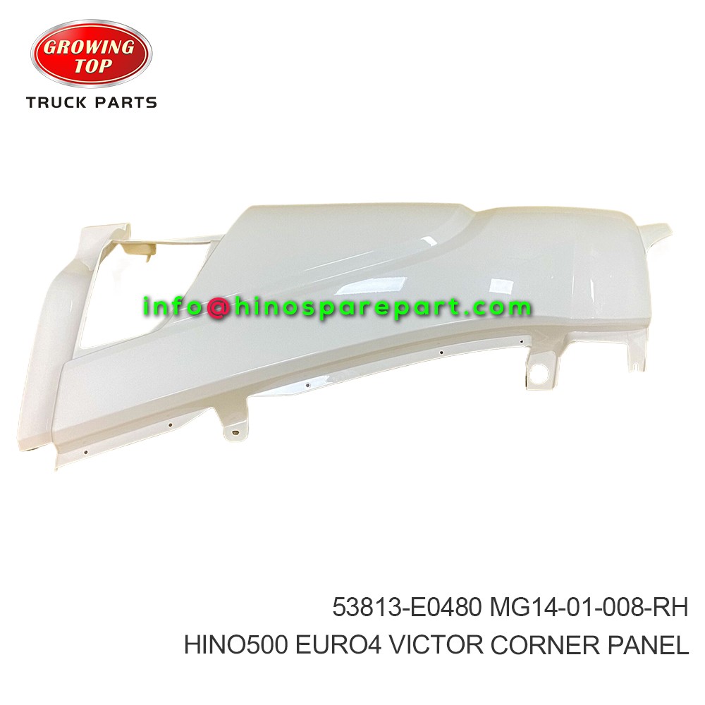 HINO500 EURO4 VICTOR CORNER PANEL 53813-E0480