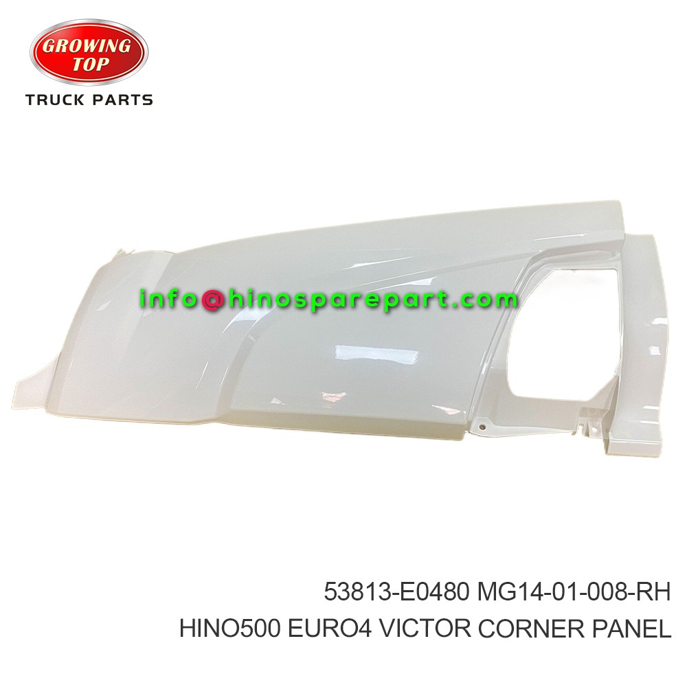 HINO500 EURO4 VICTOR CORNER PANEL 53813-E0480