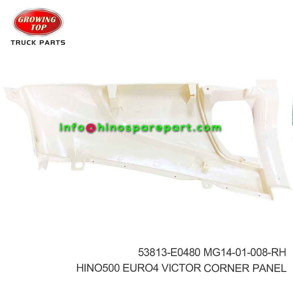 HINO500 EURO4 VICTOR CORNER PANEL 53813-E0480