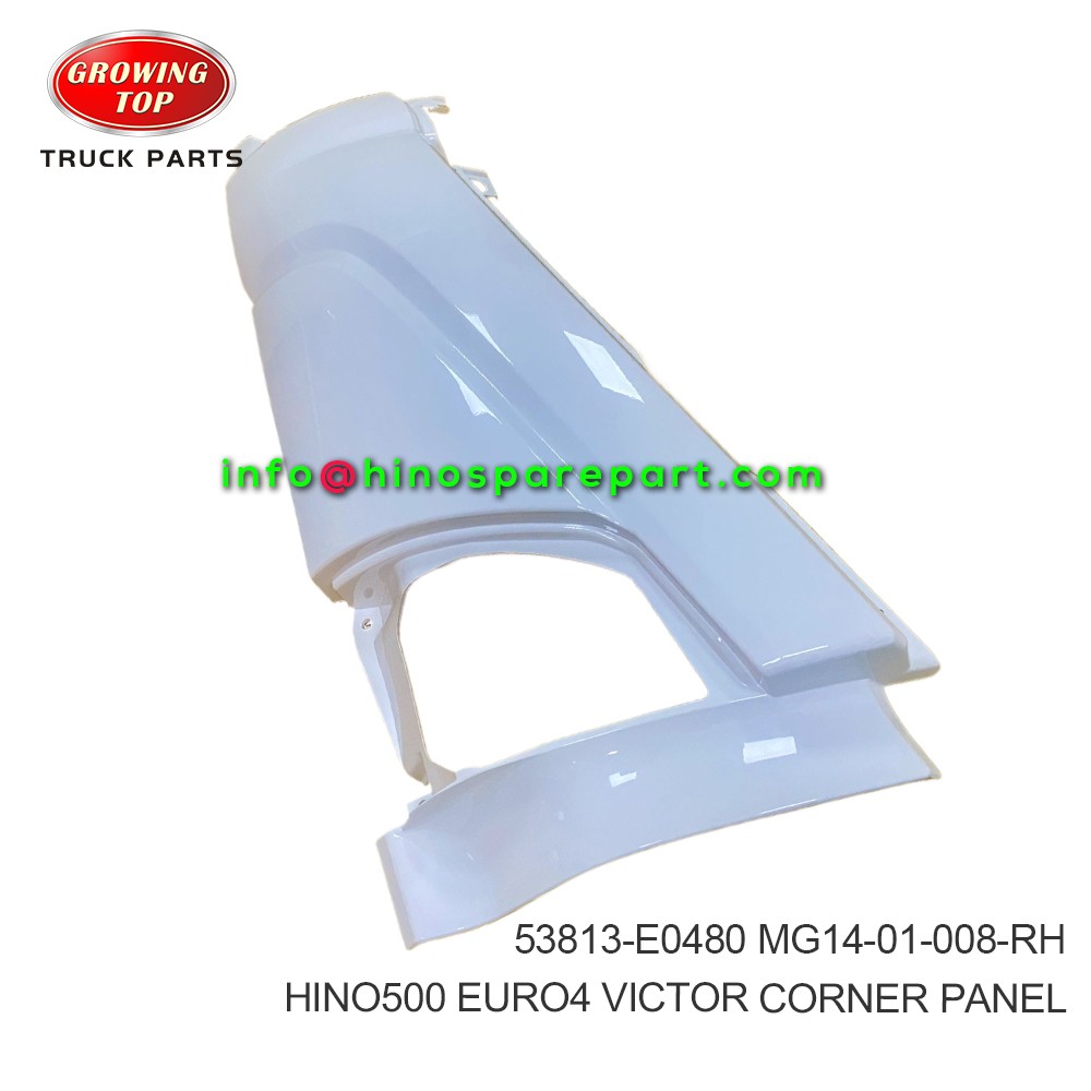 HINO500 EURO4 VICTOR CORNER PANEL 53813-E0480