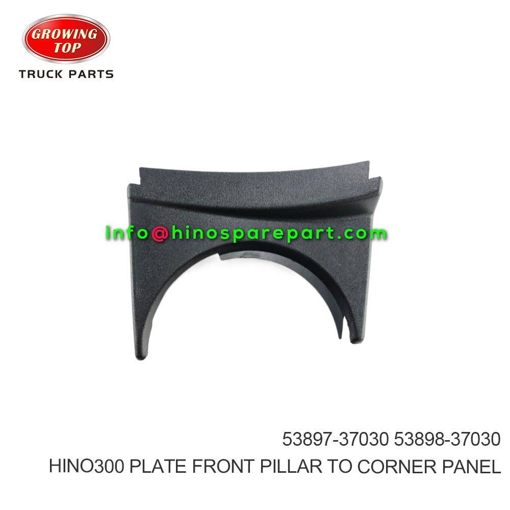 HINO300 PLATE FRONT PILLAR TO CORNER PANEL 53897-37030