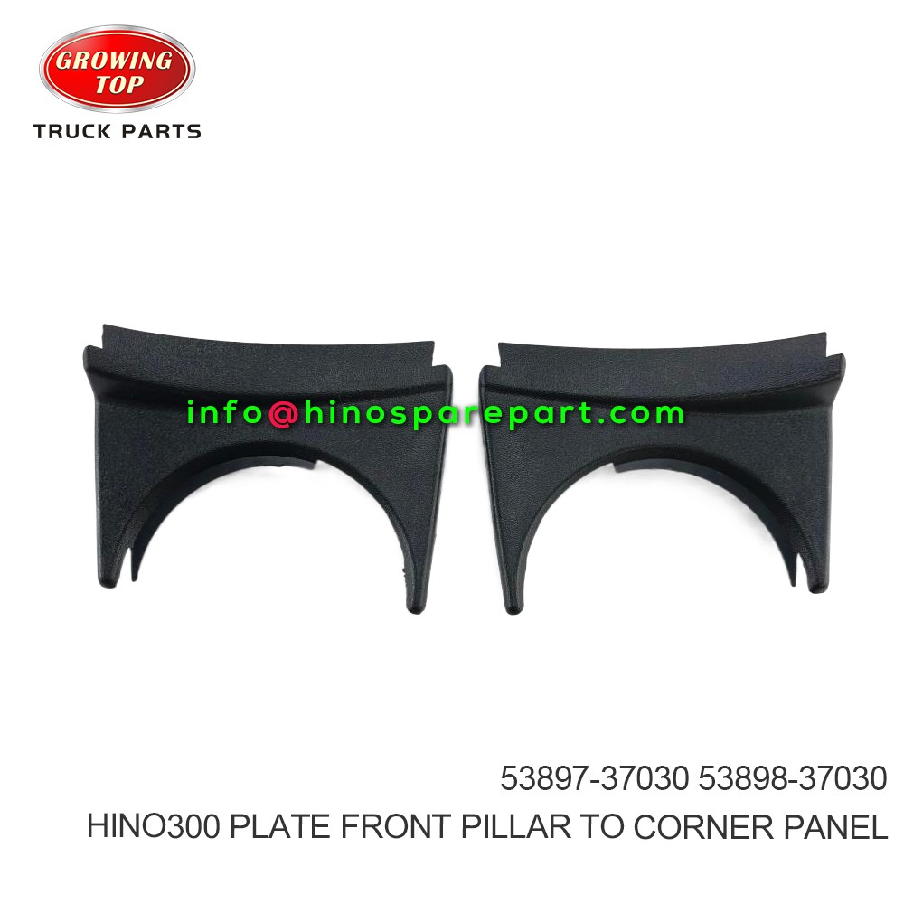 HINO300 PLATE FRONT PILLAR TO CORNER PANEL 53897-37030