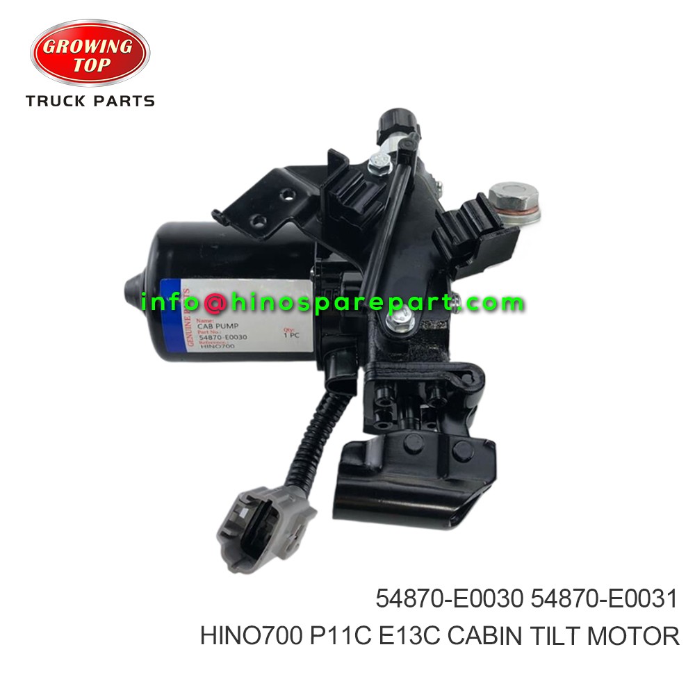 HINO700 P11C E13C  CABIN TILT MOTOR  54870-E0030