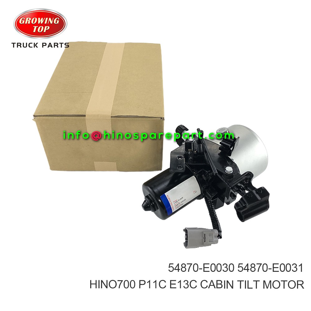 HINO700 P11C E13C  CABIN TILT MOTOR  54870-E0030