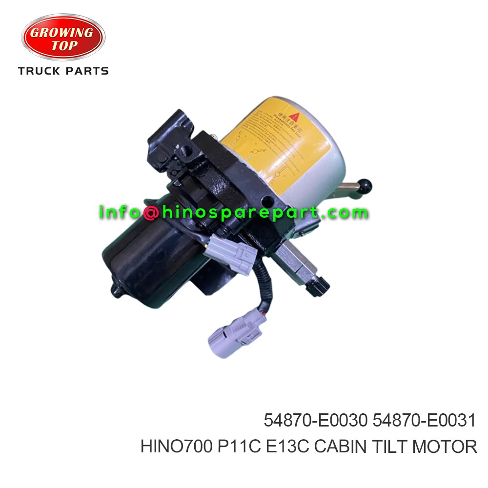 HINO700 P11C E13C  CABIN TILT MOTOR  54870-E0030