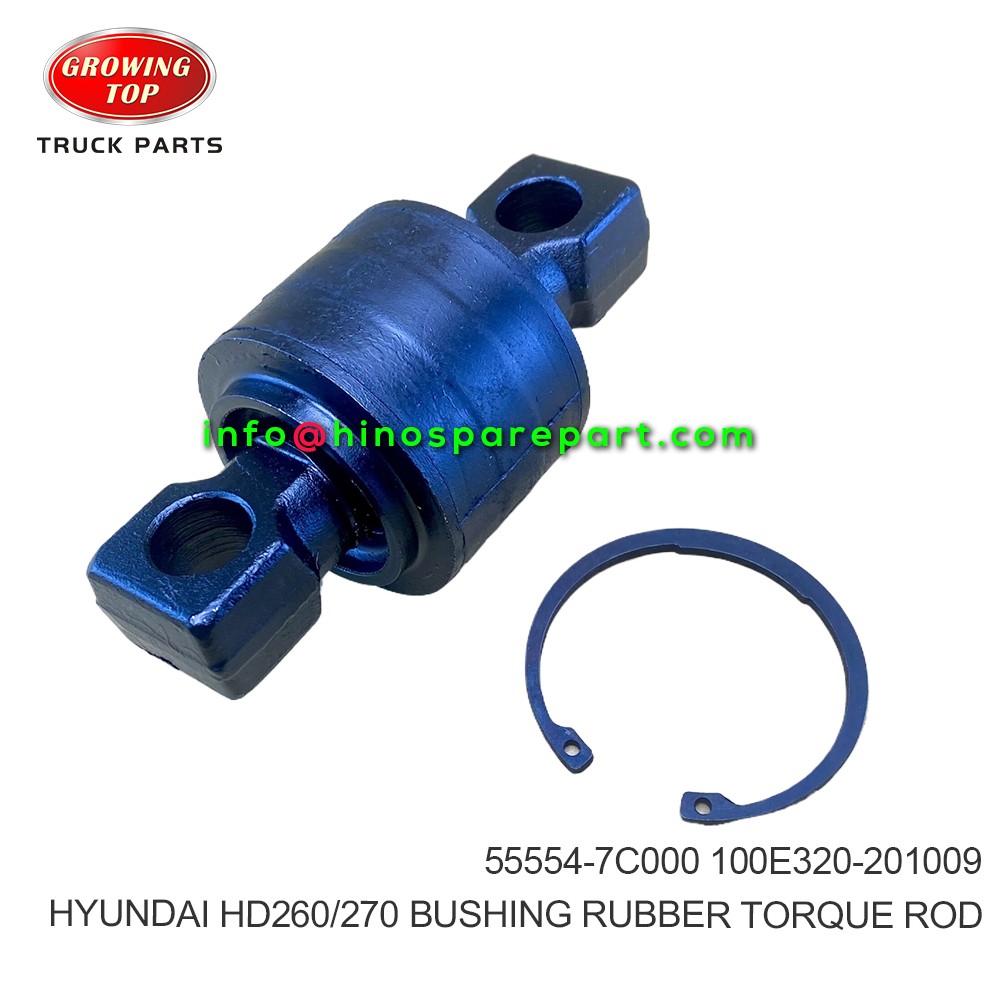 HYUNDAI HD270 HD260  BUSHING RUBBER TORQUE ROD  55554-7C000