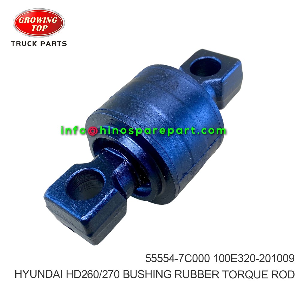 HYUNDAI HD270 HD260  BUSHING RUBBER TORQUE ROD  55554-7C000